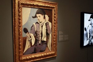 Harlekin z zrcalom ali kako je Picasso vihtel svoj čopič