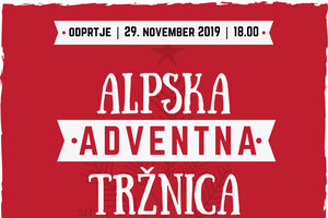 29. november do 3. januar: Alpska adventna tržnica; SPM